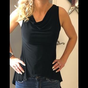 Black sleeveless top by Suzy Sheer, size medium